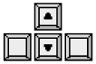 Keyboard Arrows pixel art